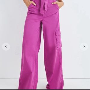Veronica beard belissa cotton cargo pants.